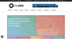 Desktop Screenshot of blogacine.com